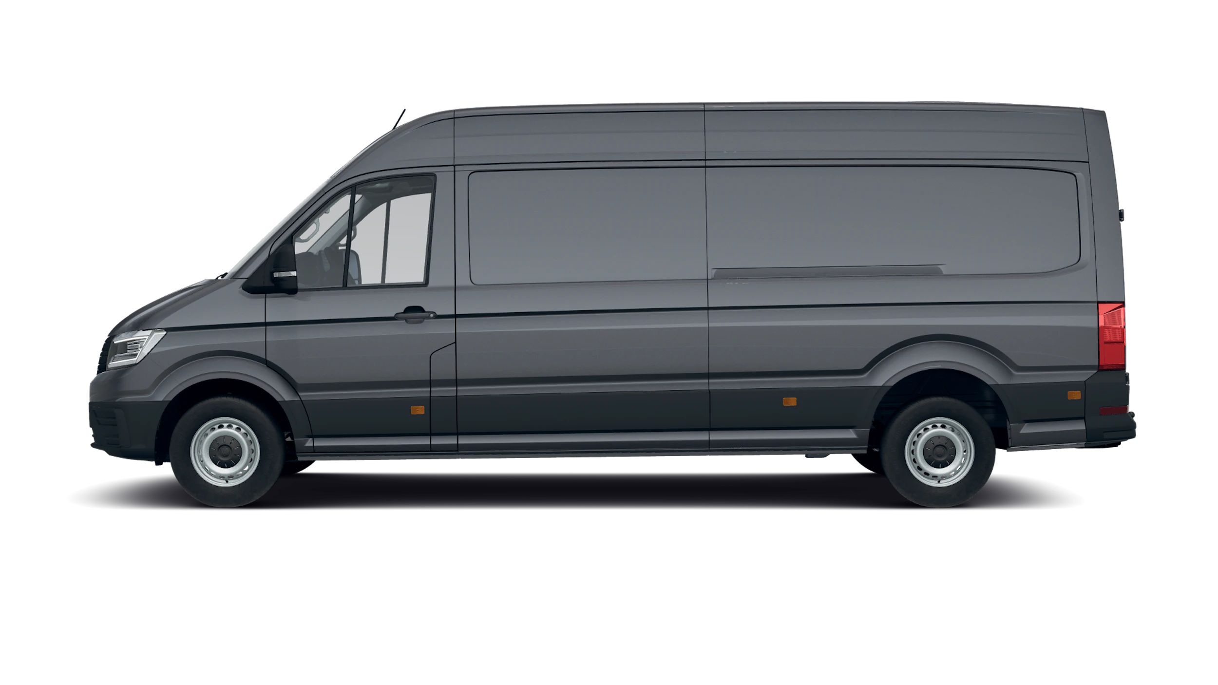 Indium Grey -tummanharmaa metalliväri Volkswagen Crafter 2026 kuva 4.