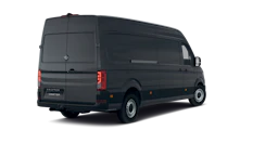 Indium Grey -tummanharmaa metalliväri Volkswagen Crafter 2026 kuva 7.