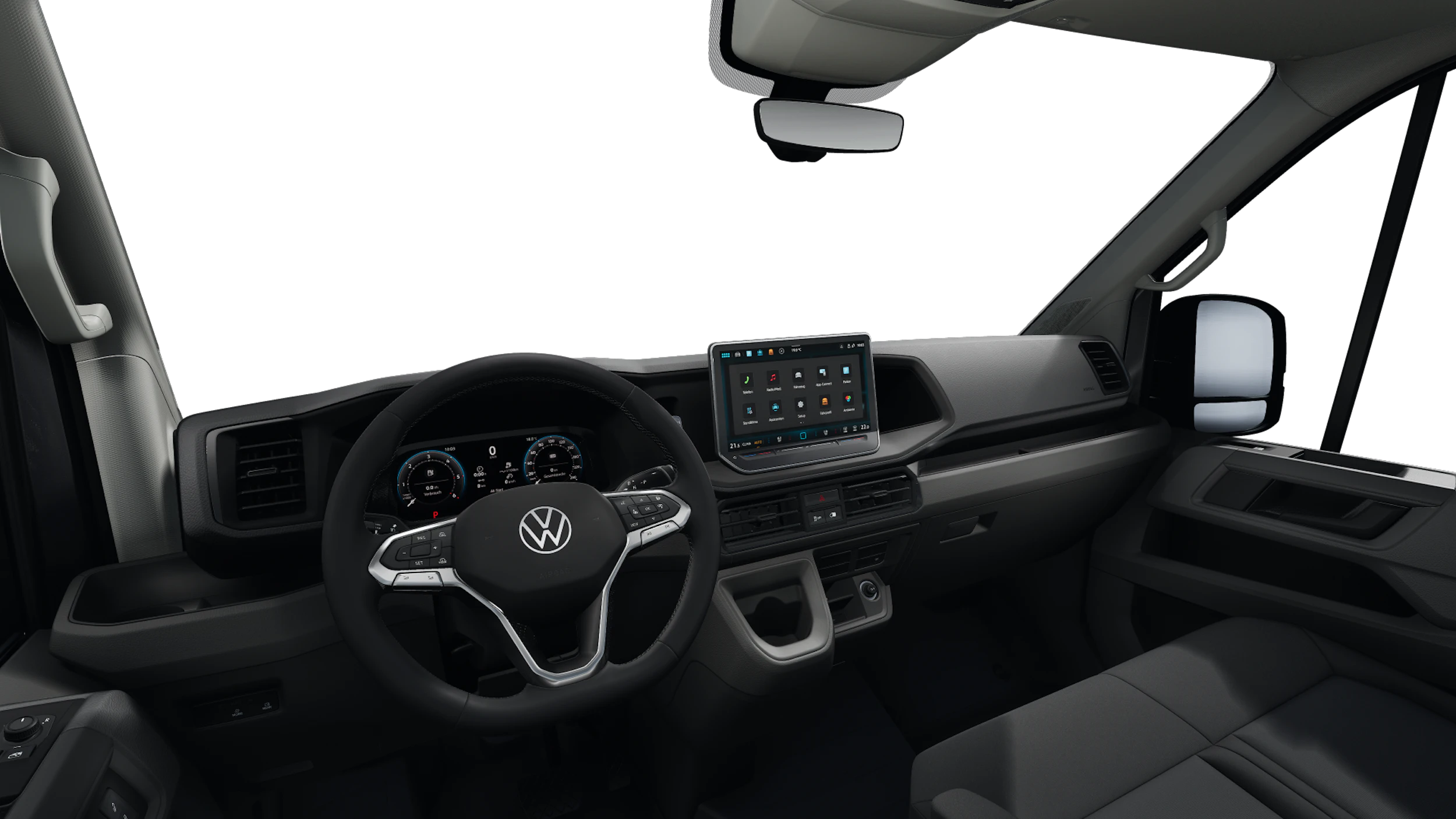 Indium Grey -tummanharmaa metalliväri Volkswagen Crafter 2026 kuva 10.