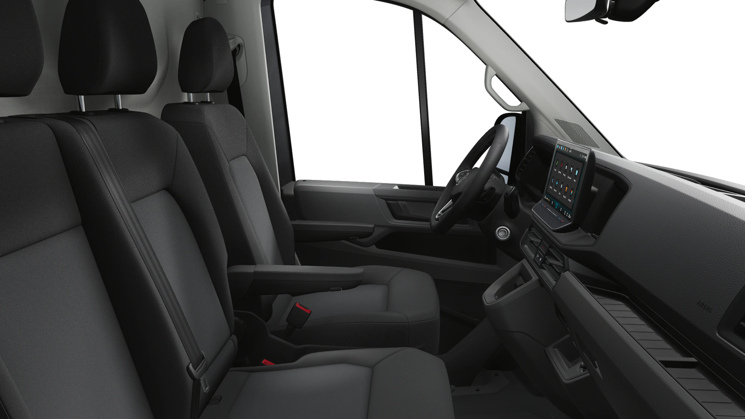 Indium Grey -tummanharmaa metalliväri Volkswagen Crafter 2026 kuva 11.