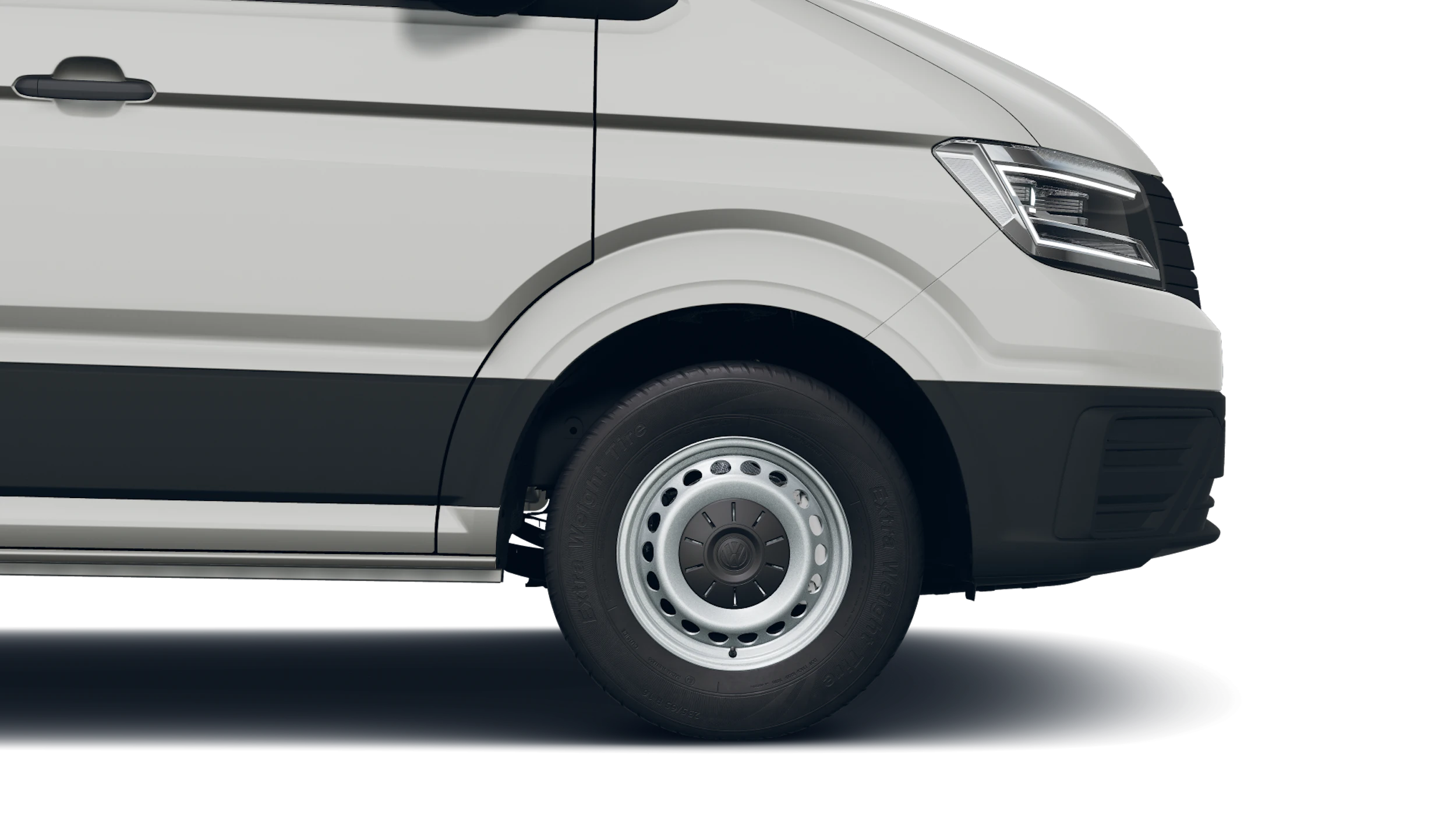 Candy White -valkoinen normaaliväri Volkswagen Crafter 2026 kuva 9.