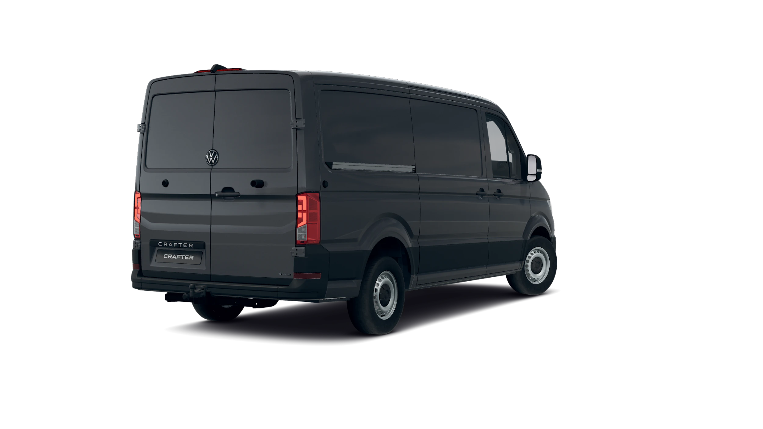 Indium Grey -tummanharmaa metalliväri Volkswagen Crafter 2026 kuva 7.