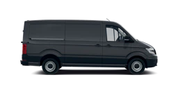 Indium Grey -tummanharmaa metalliväri Volkswagen Crafter 2026 kuva 8.