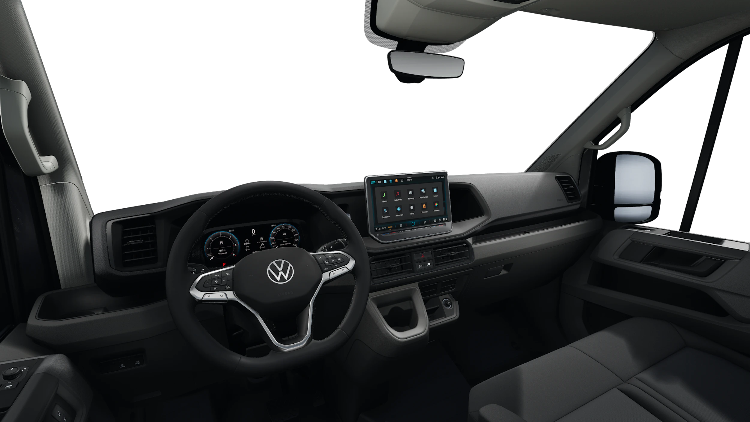 Indium Grey -tummanharmaa metalliväri Volkswagen Crafter 2026 kuva 10.