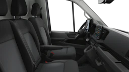 Indium Grey -tummanharmaa metalliväri Volkswagen Crafter 2026 kuva 11.
