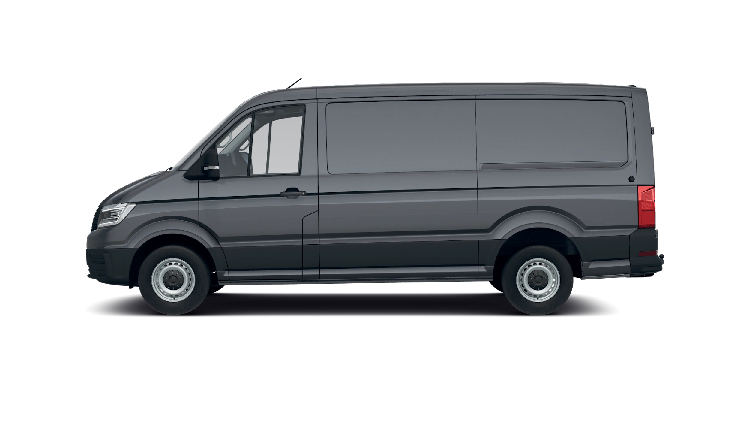 Indium Grey -tummanharmaa metalliväri Volkswagen Crafter 2026 kuva 4.