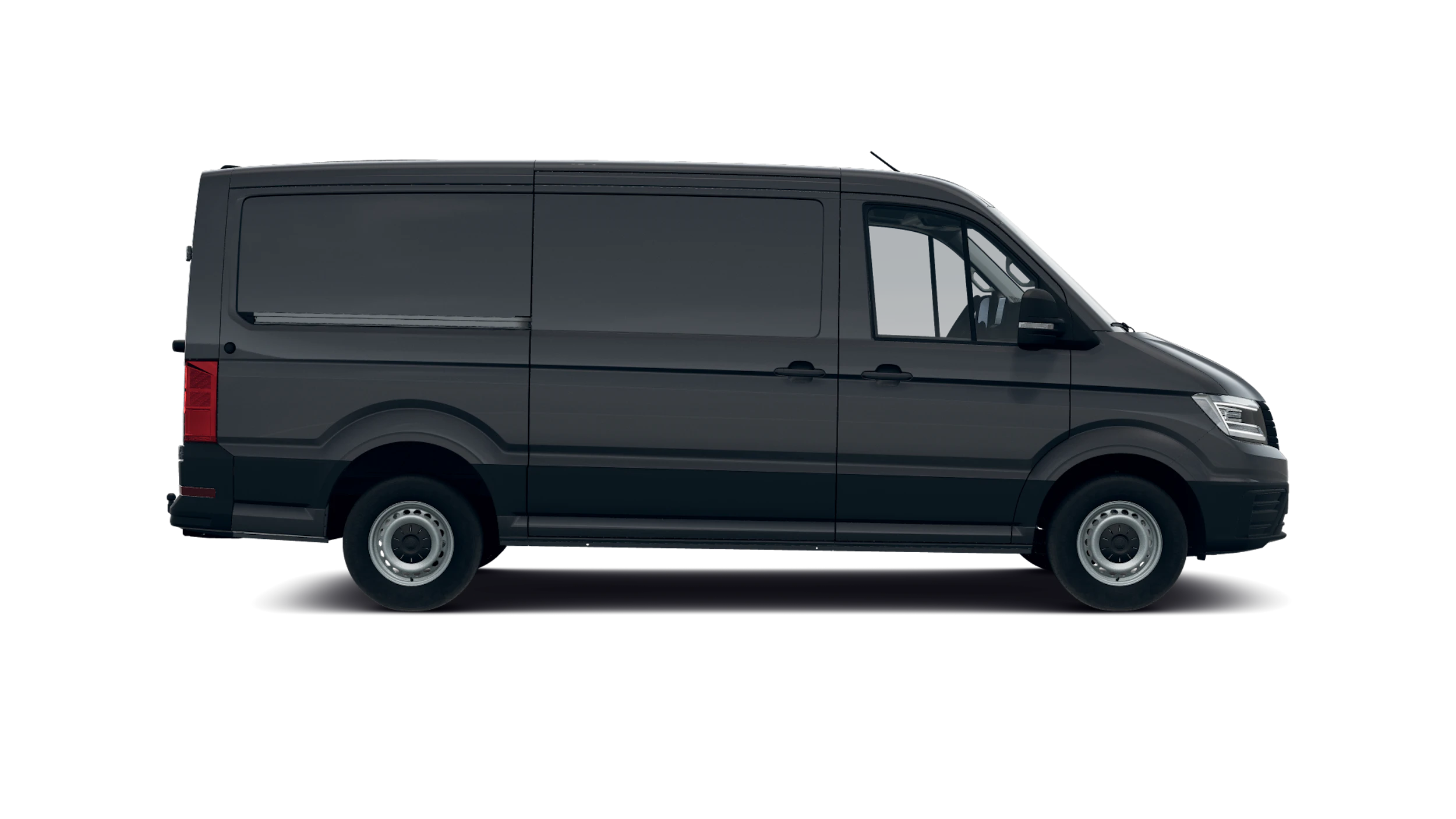 Indium Grey -tummanharmaa metalliväri Volkswagen Crafter 2026 kuva 8.
