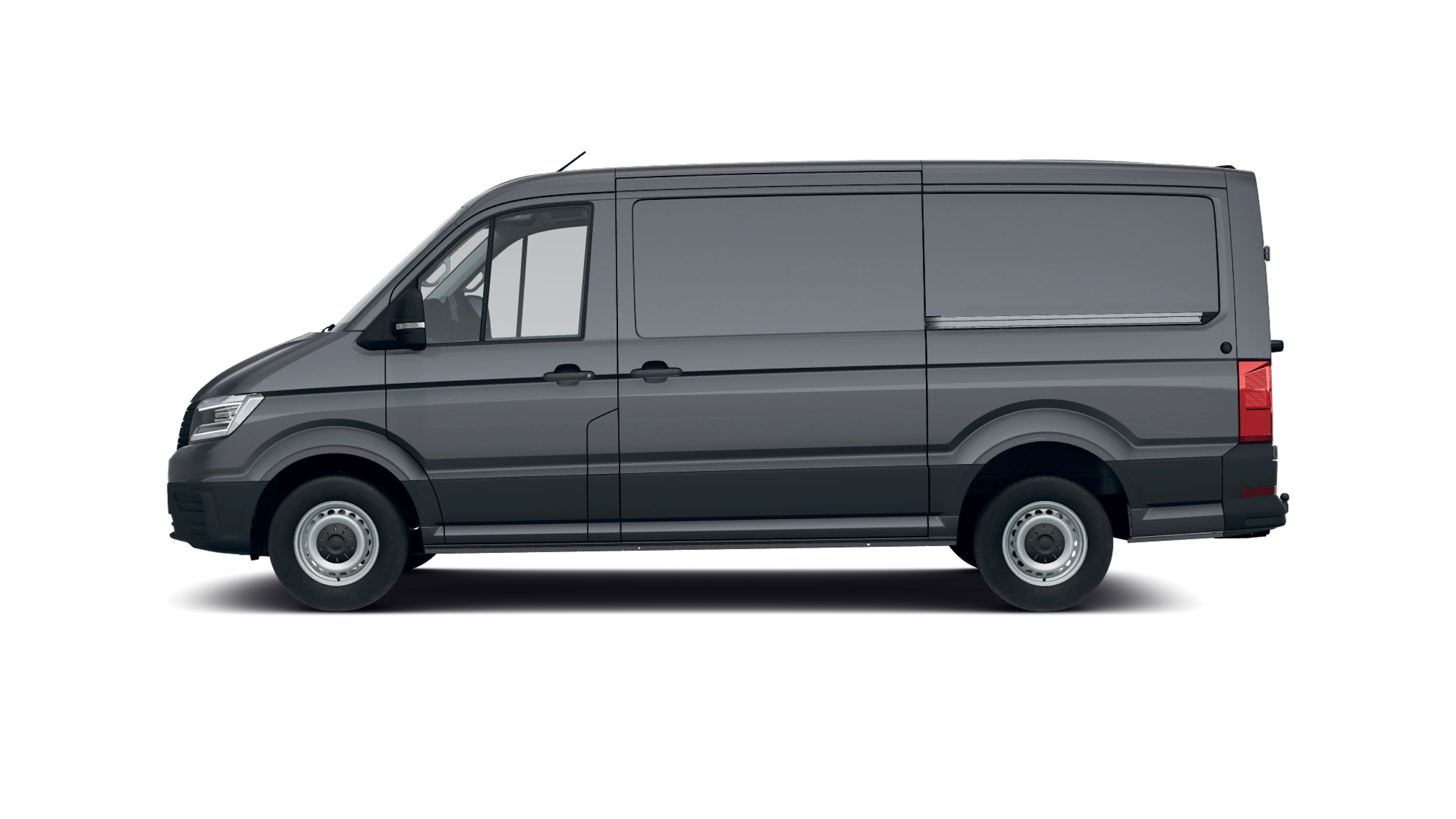 Indium Grey -tummanharmaa metalliväri Volkswagen Crafter 2026 kuva 4.