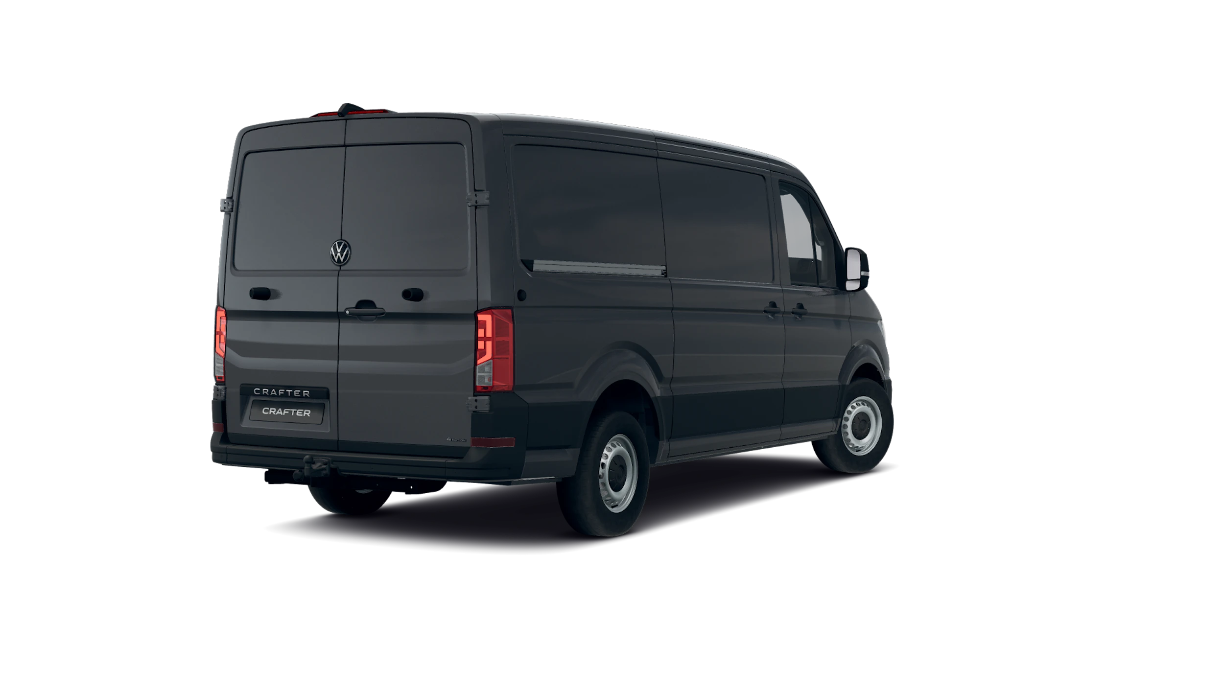 Indium Grey -tummanharmaa metalliväri Volkswagen Crafter 2026 kuva 7.