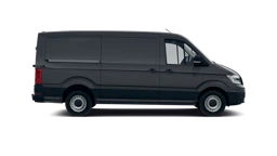 Indium Grey -tummanharmaa metalliväri Volkswagen Crafter 2026 kuva 8.