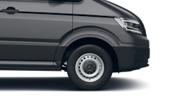 Indium Grey -tummanharmaa metalliväri Volkswagen Crafter 2026 kuva 9.