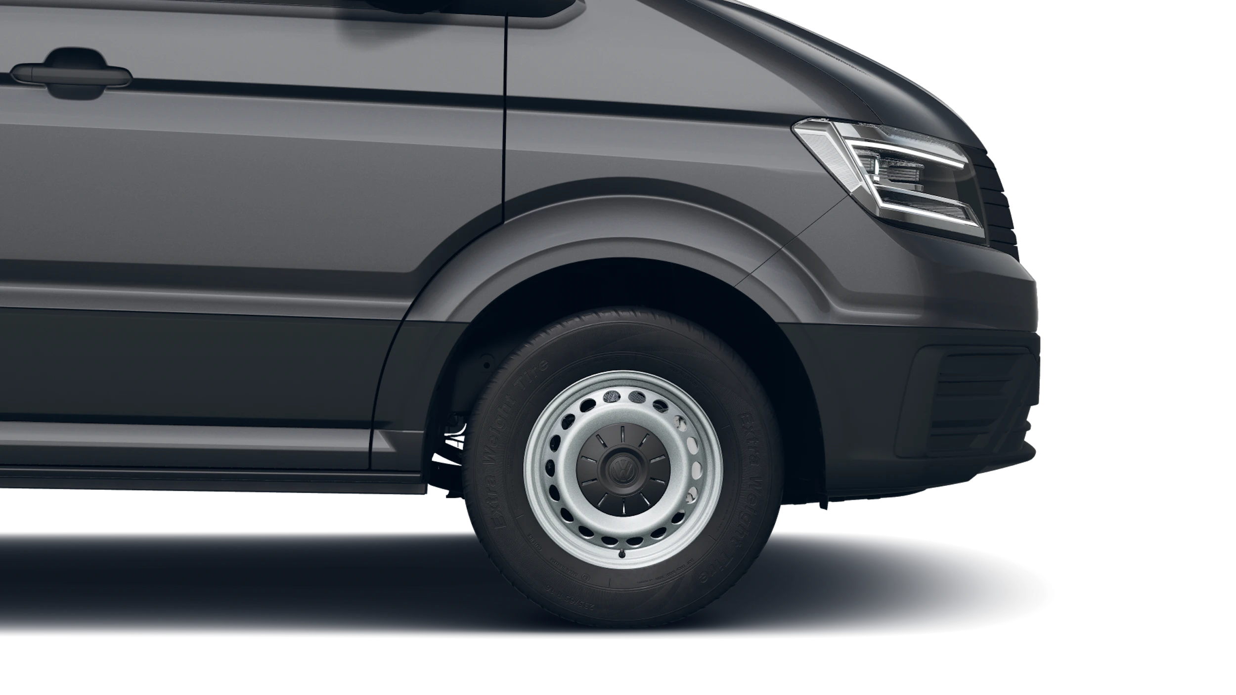 Indium Grey -tummanharmaa metalliväri Volkswagen Crafter 2026 kuva 9.