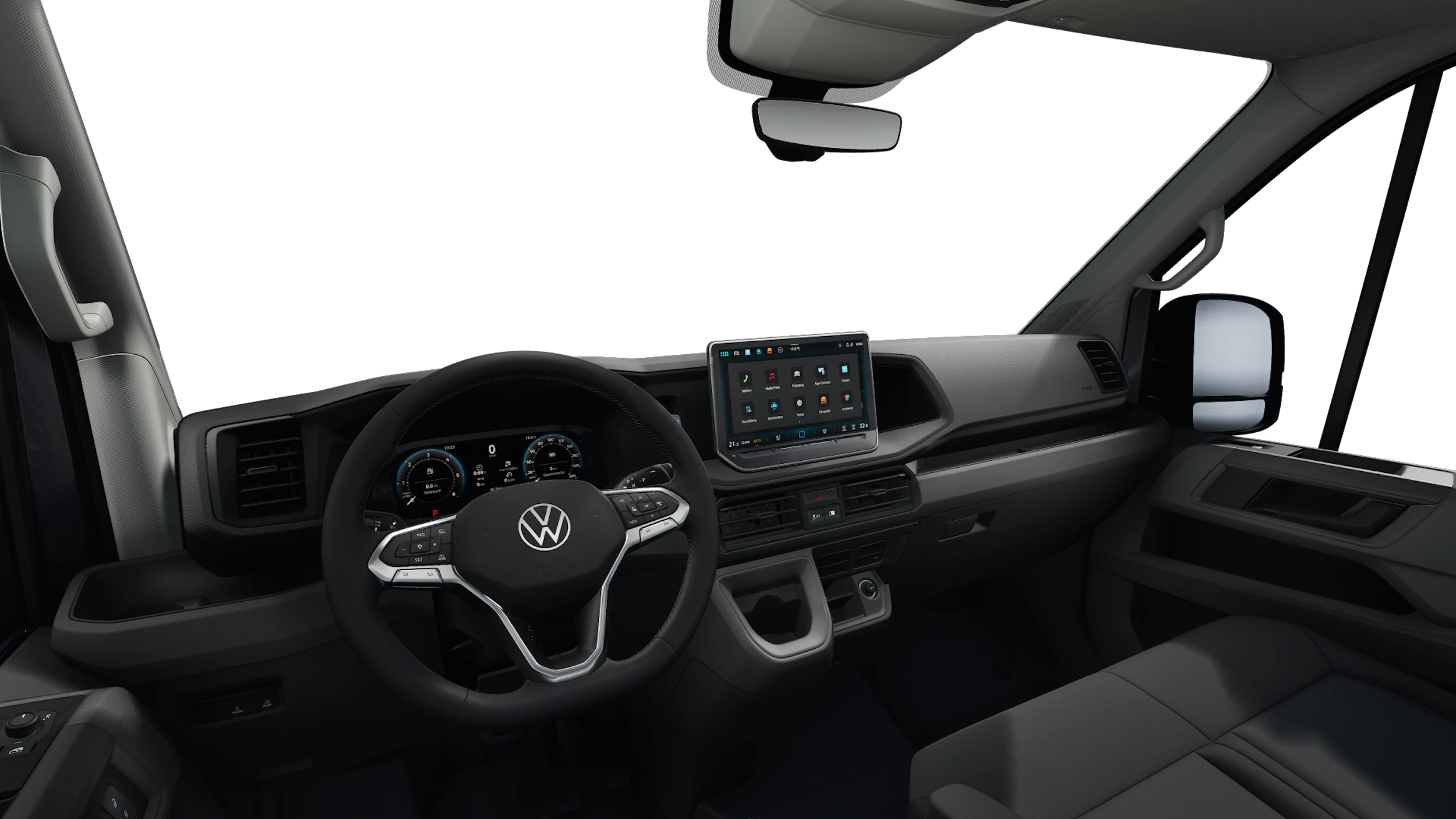 Indium Grey -tummanharmaa metalliväri Volkswagen Crafter 2026 kuva 10.