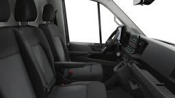 Indium Grey -tummanharmaa metalliväri Volkswagen Crafter 2026 kuva 11.