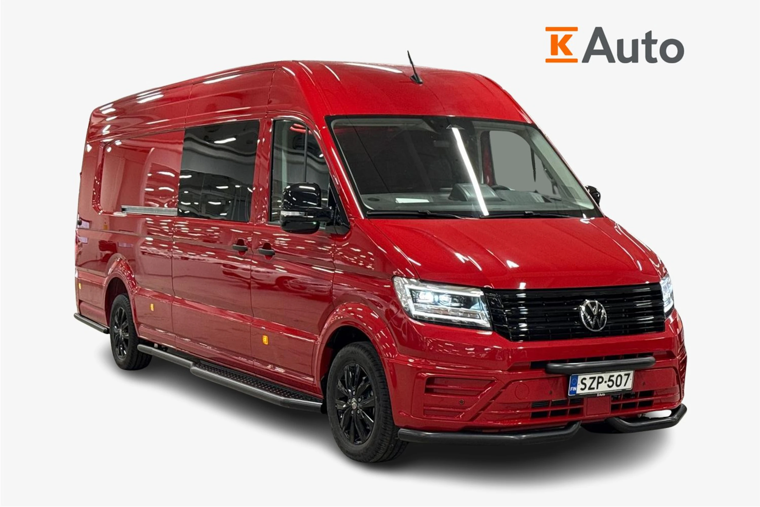 Punainen Volkswagen Crafter 2026 kuva 1.