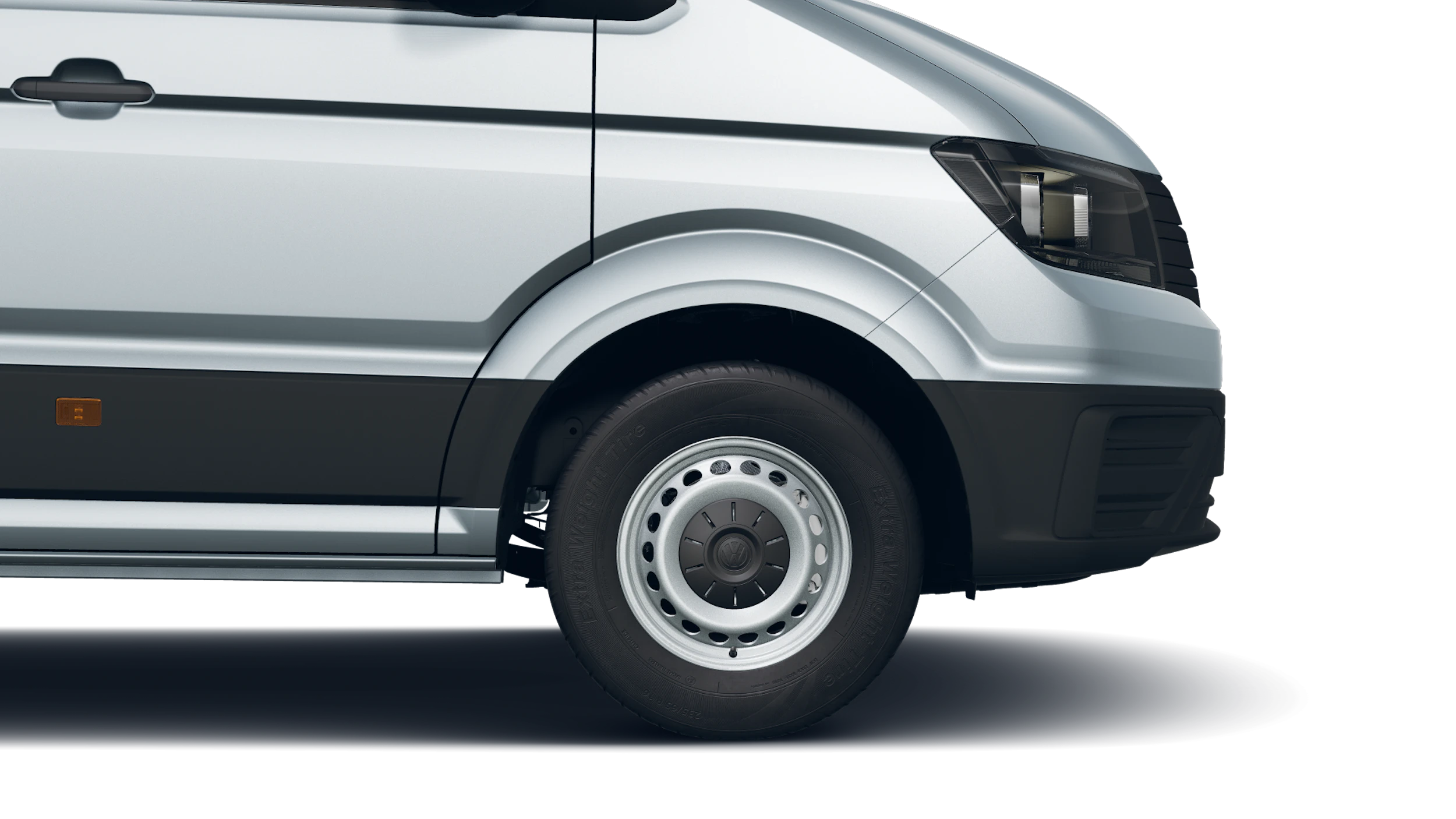 Oyster Silver -hopea metalliväri Volkswagen Crafter 2027 kuva 9.