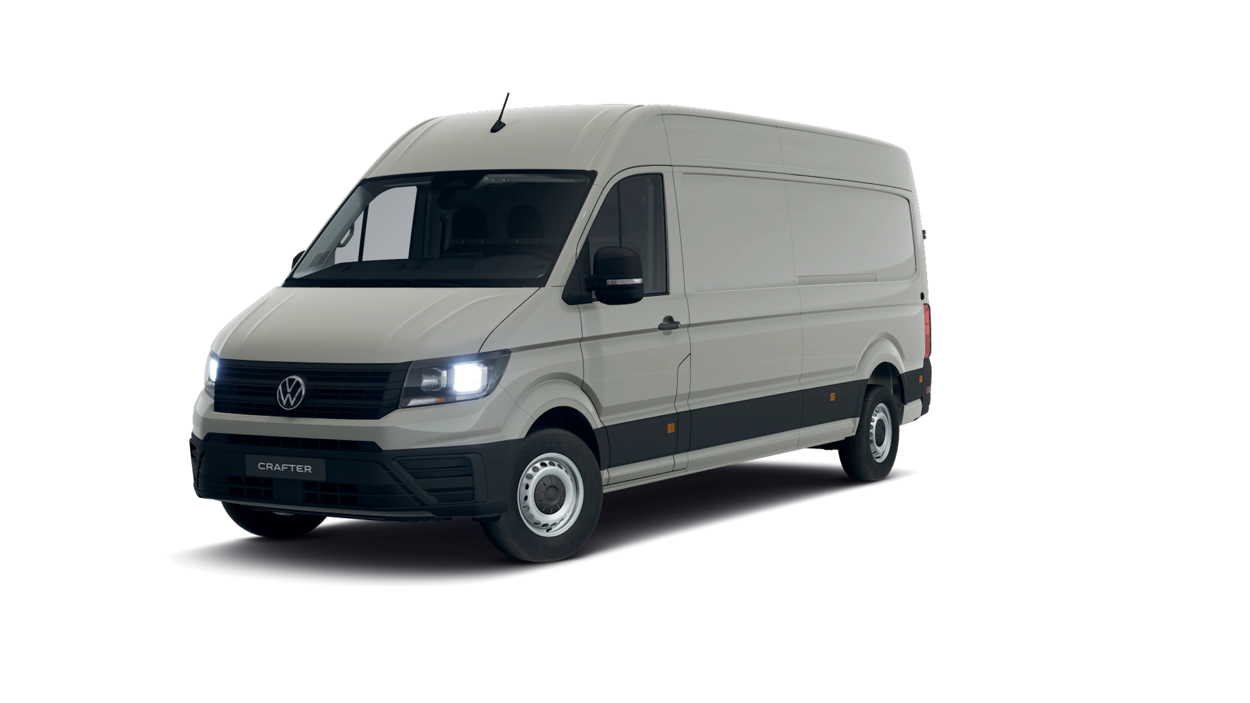 Ascot Grey -vaaleanharmaa normaaliväri Volkswagen Crafter 2027 kuva 3.