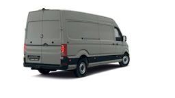 Ascot Grey -vaaleanharmaa normaaliväri Volkswagen Crafter 2027 kuva 7.