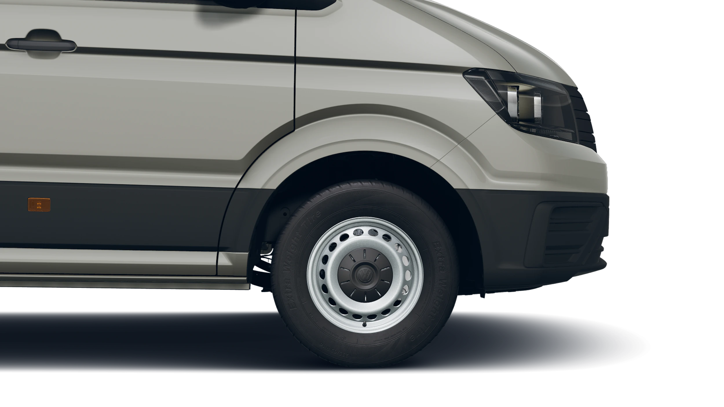 Ascot Grey -vaaleanharmaa normaaliväri Volkswagen Crafter 2027 kuva 9.
