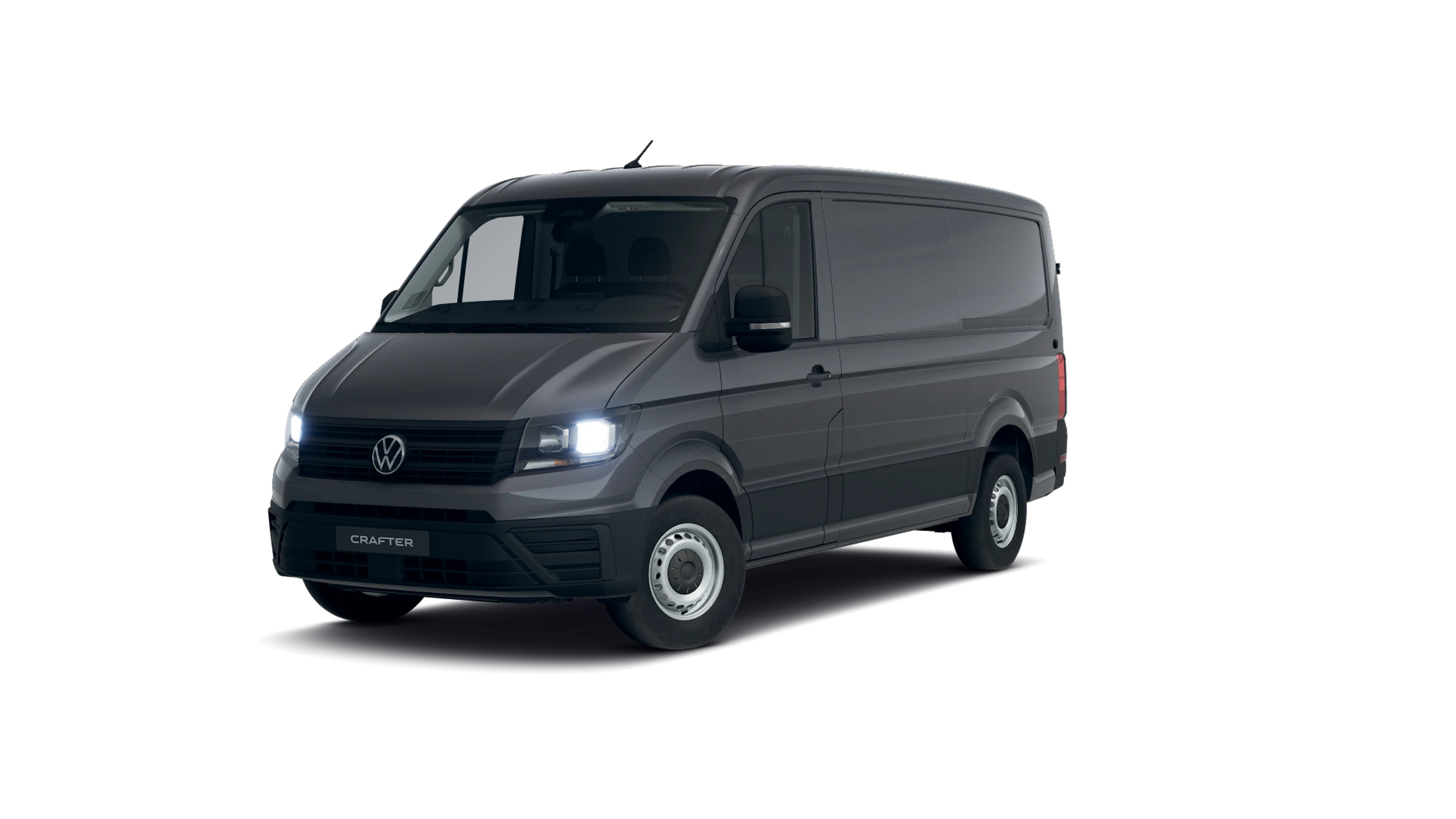 Indium Grey -tummanharmaa metalliväri Volkswagen Crafter 2027 kuva 3.