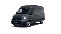 Indium Grey -tummanharmaa metalliväri Volkswagen Crafter 2027 kuva 3.
