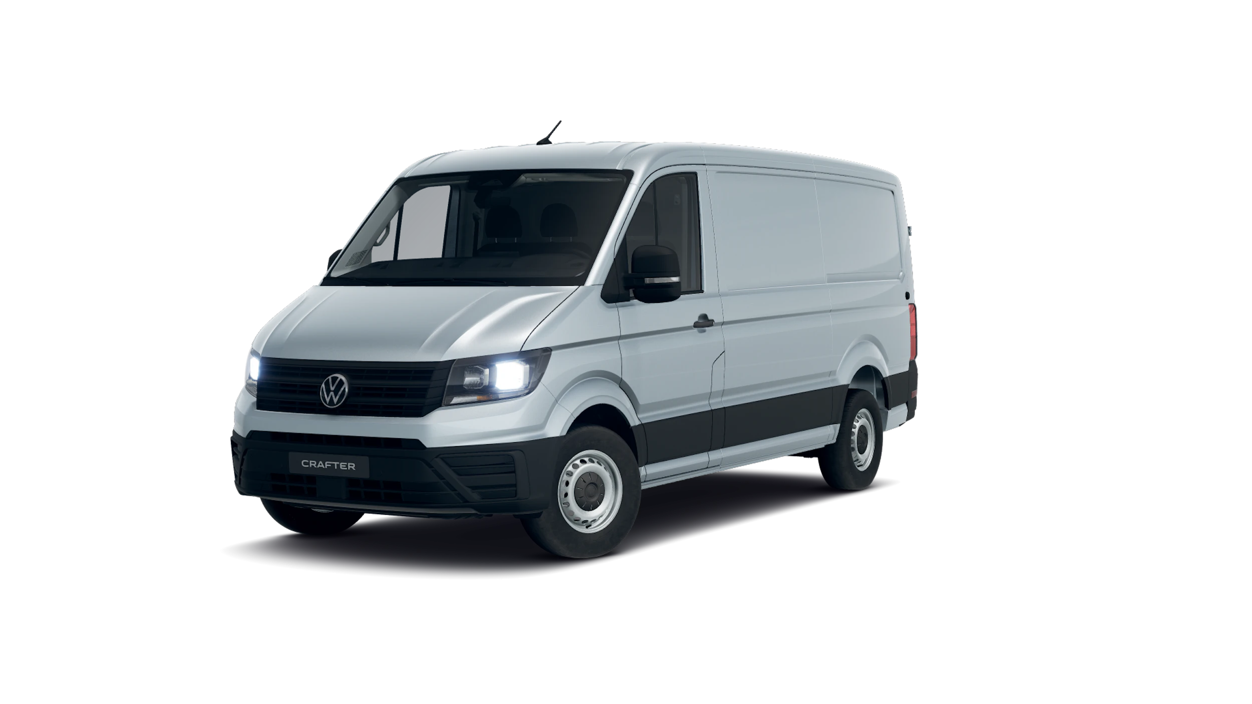 Oyster Silver -hopea metalliväri Volkswagen Crafter 2027 kuva 3.