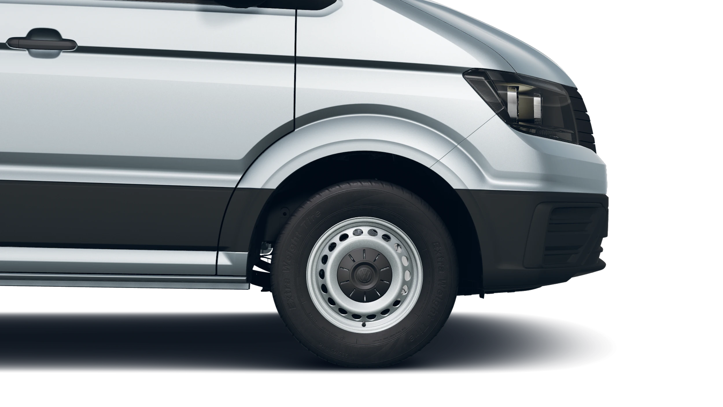 Oyster Silver -hopea metalliväri Volkswagen Crafter 2027 kuva 9.