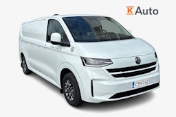 Valkoinen Volkswagen e-Transporter 2025 kuva 1.