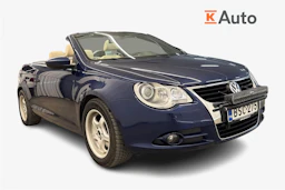 Sininen Volkswagen Eos 2007 kuva 1.