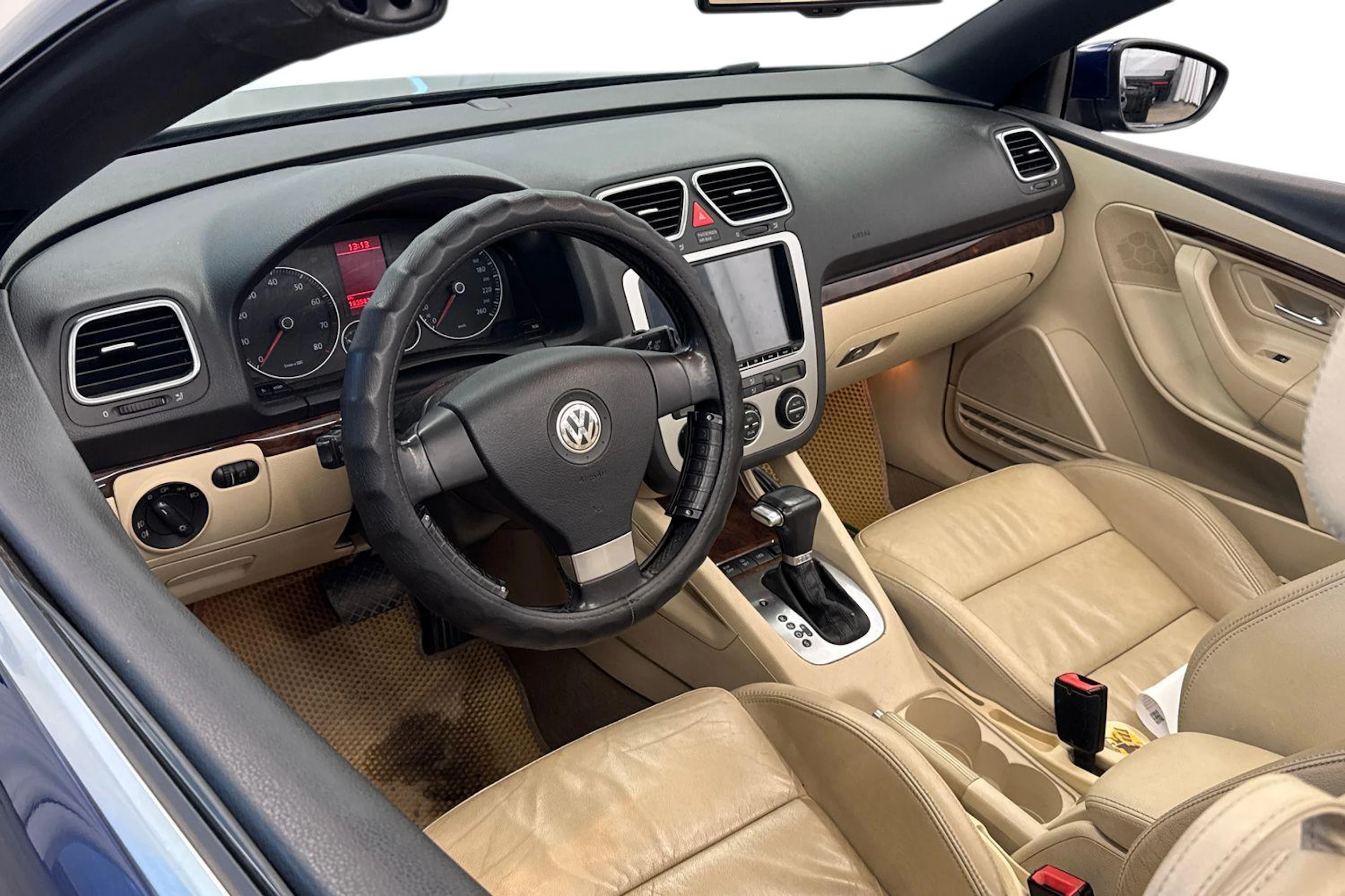 Sininen Volkswagen Eos 2007 kuva 6.