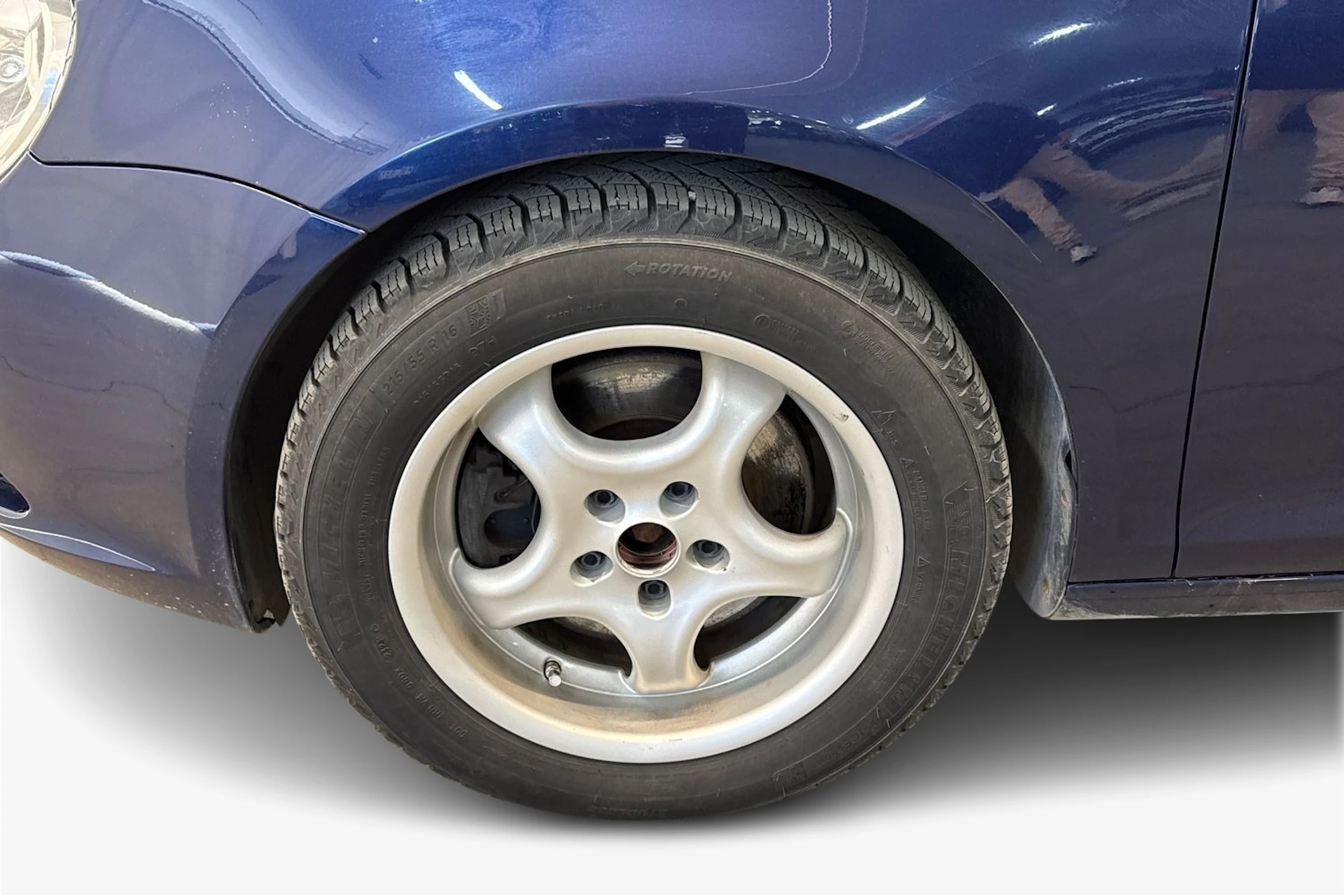 Sininen Volkswagen Eos 2007 kuva 9.