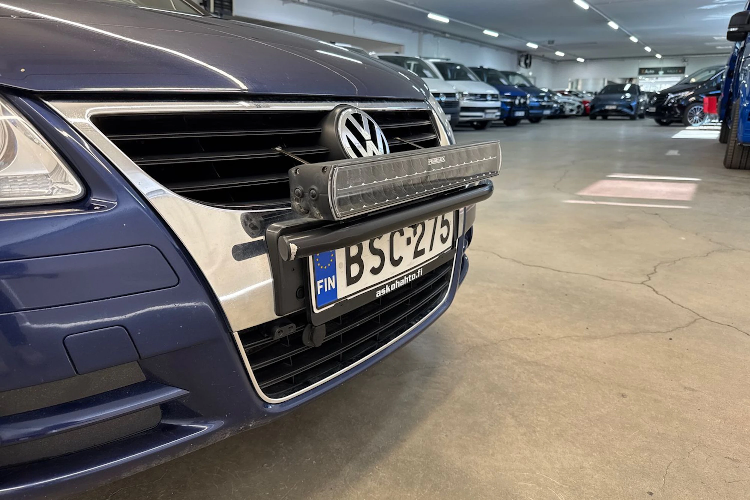 Sininen Volkswagen Eos 2007 kuva 14.