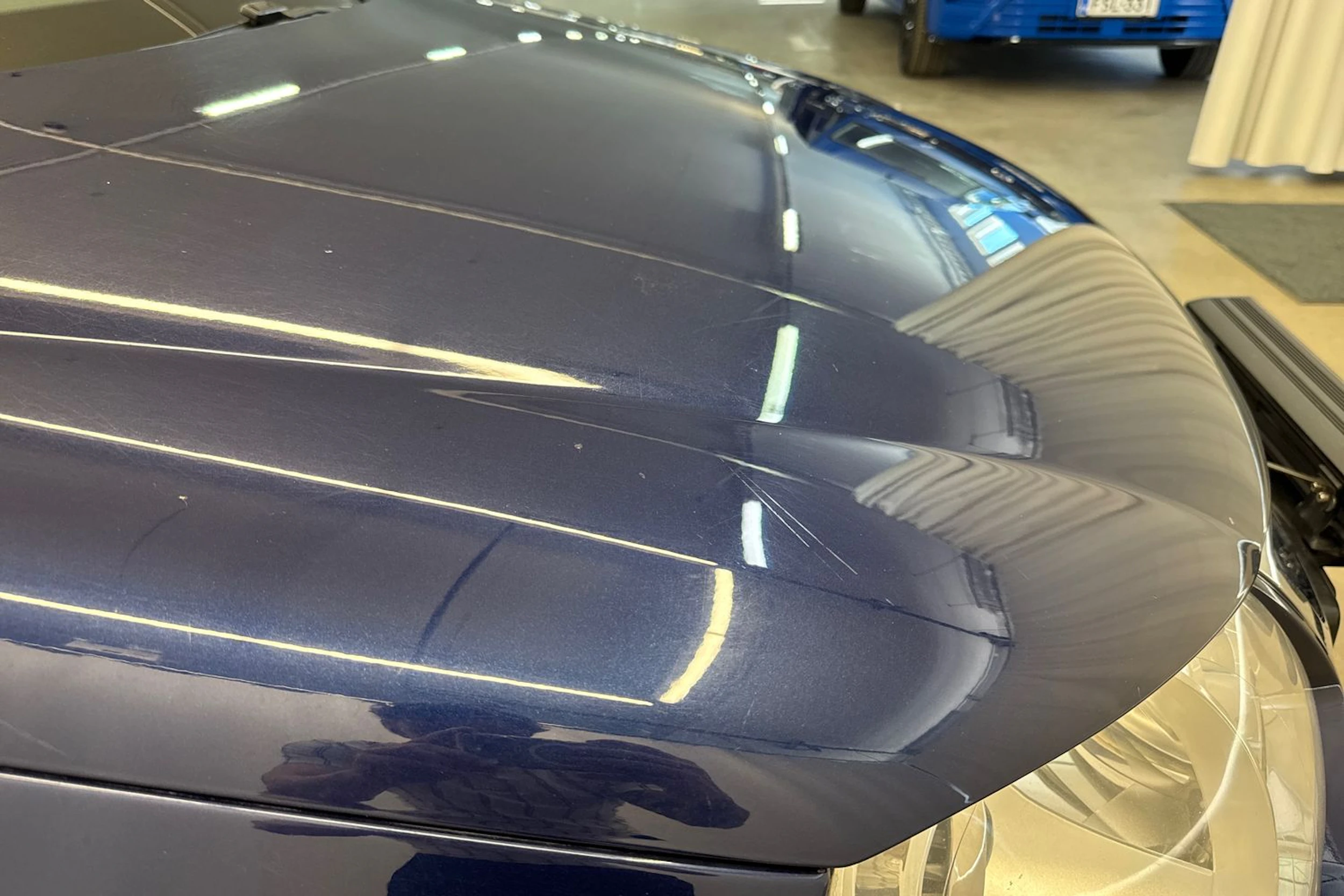 Sininen Volkswagen Eos 2007 kuva 15.