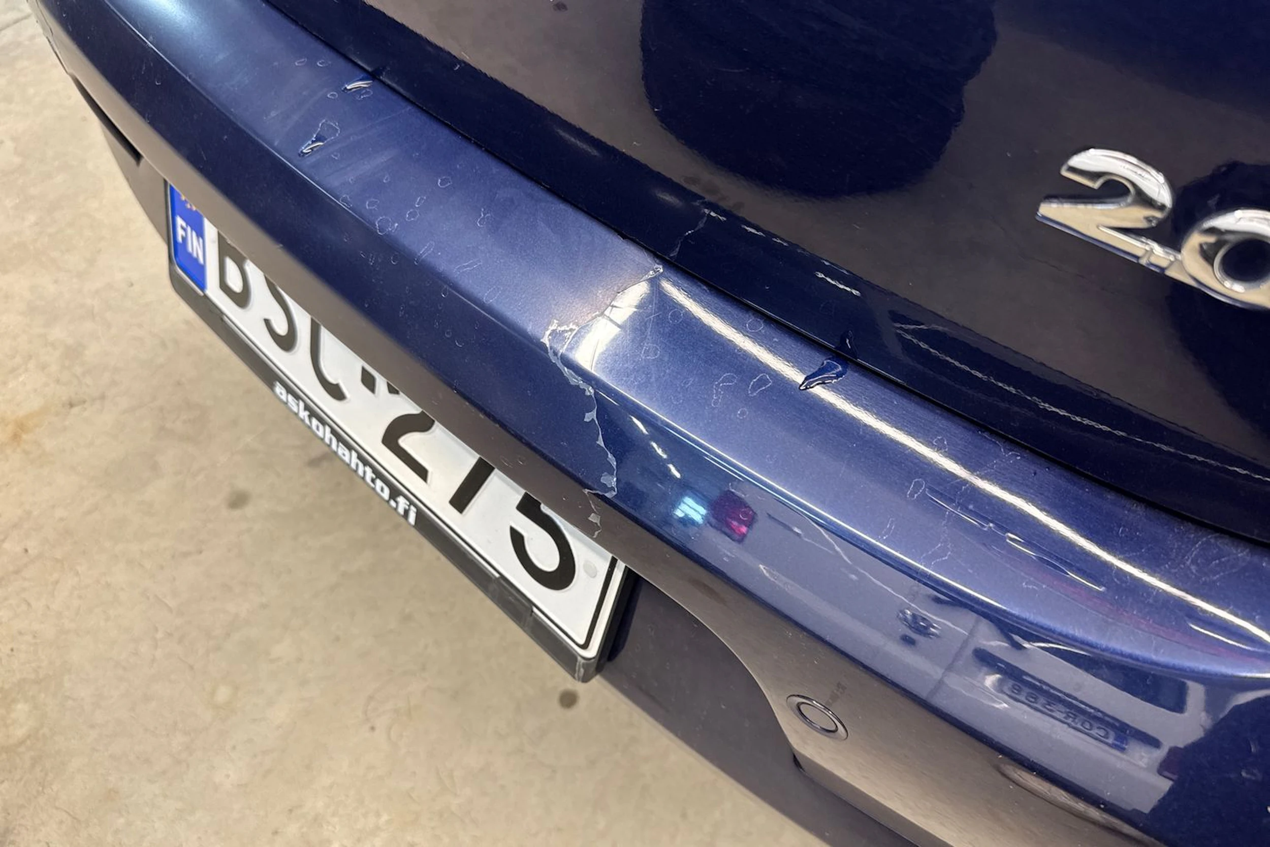 Sininen Volkswagen Eos 2007 kuva 17.