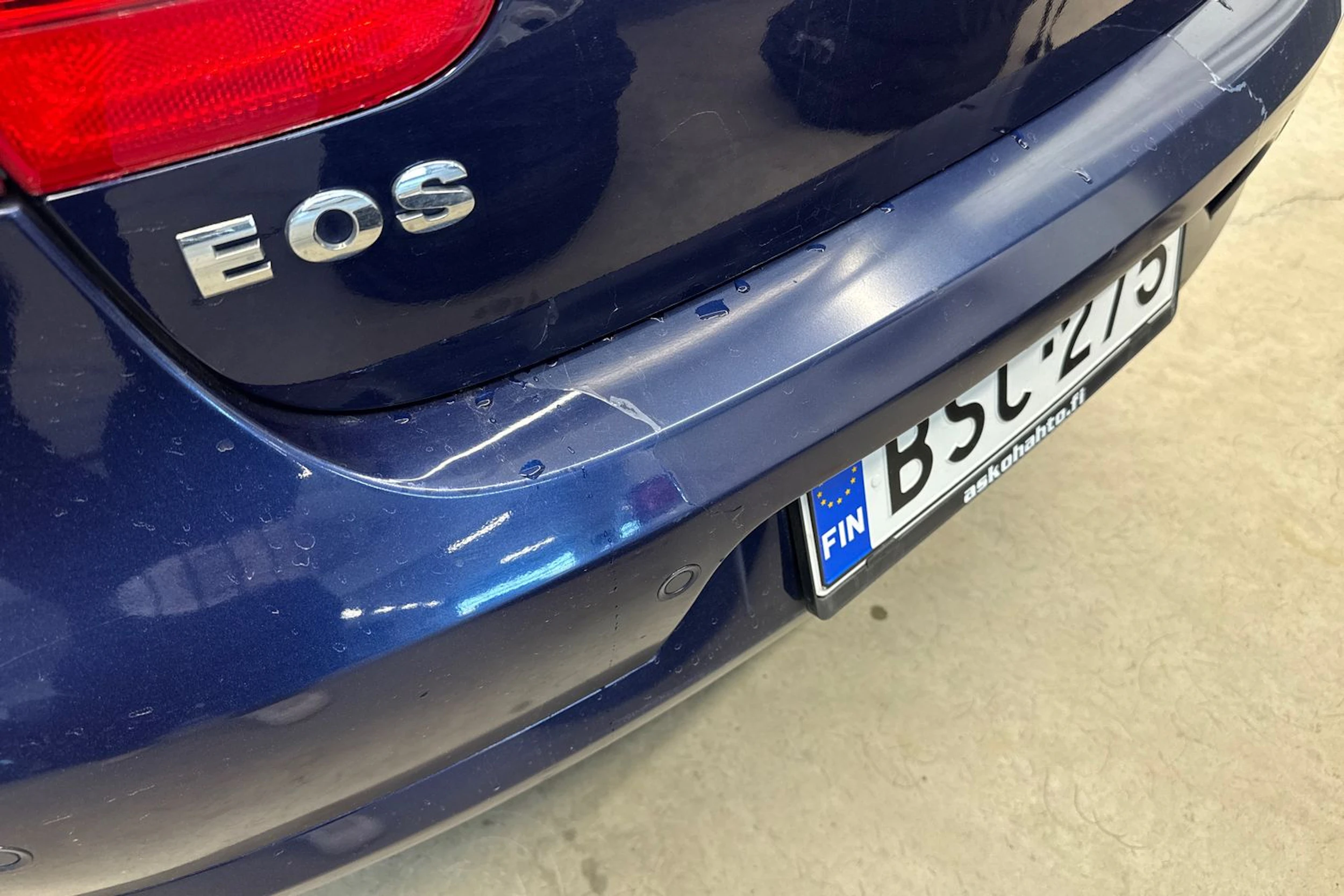 Sininen Volkswagen Eos 2007 kuva 18.