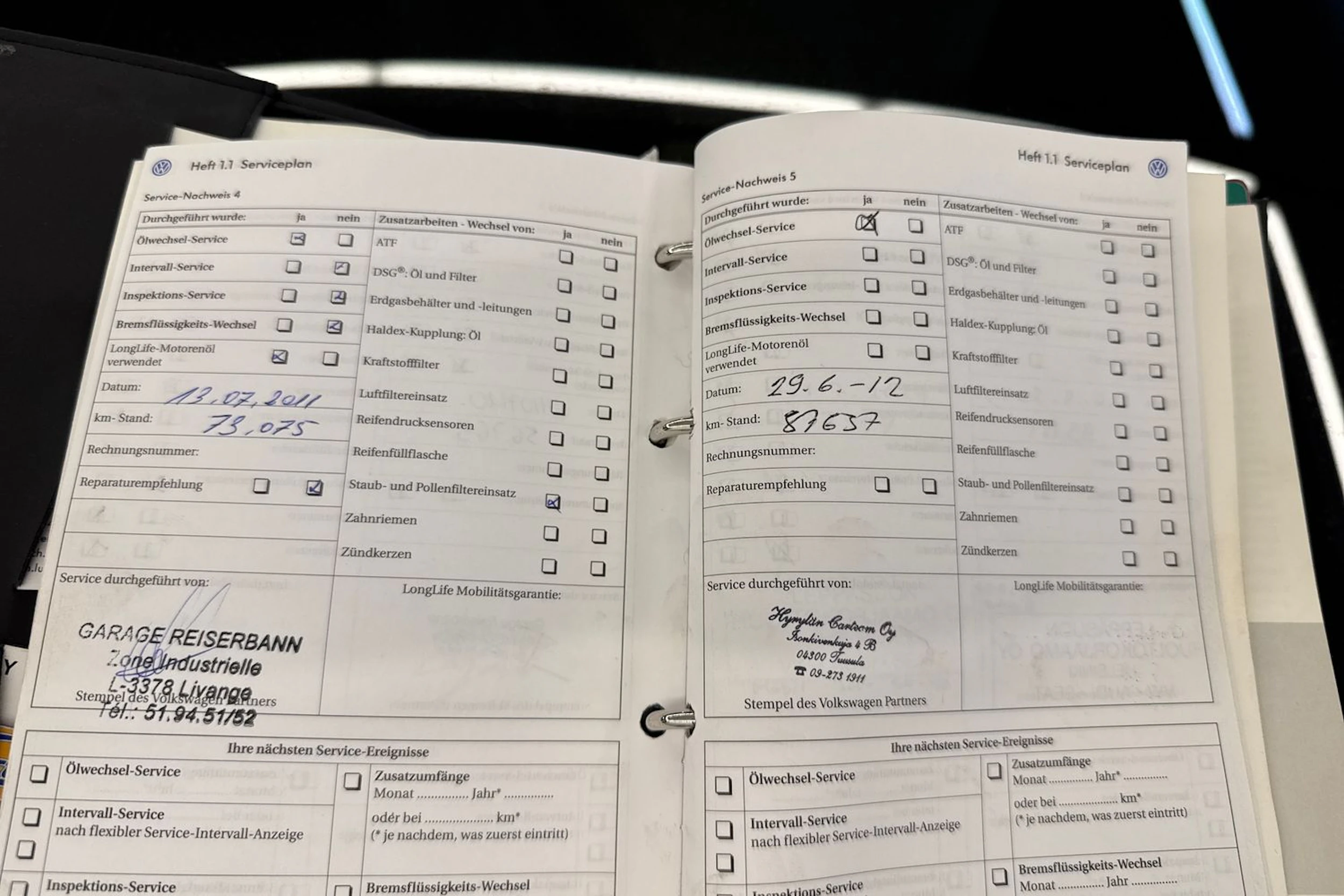 Sininen Volkswagen Eos 2007 kuva 37.