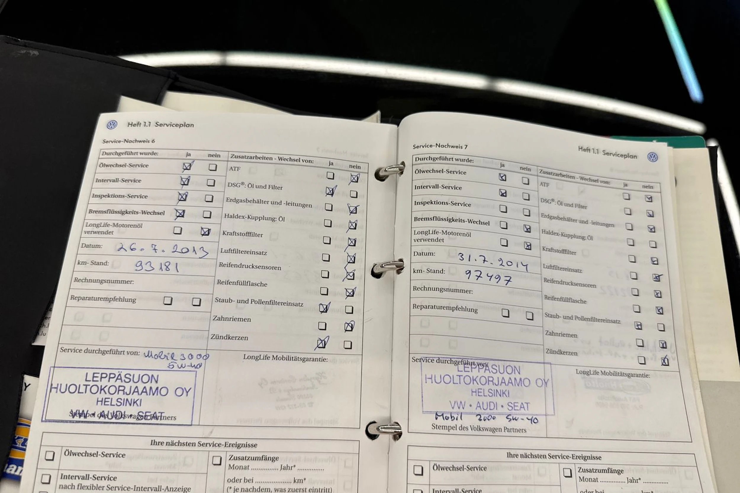 Sininen Volkswagen Eos 2007 kuva 38.