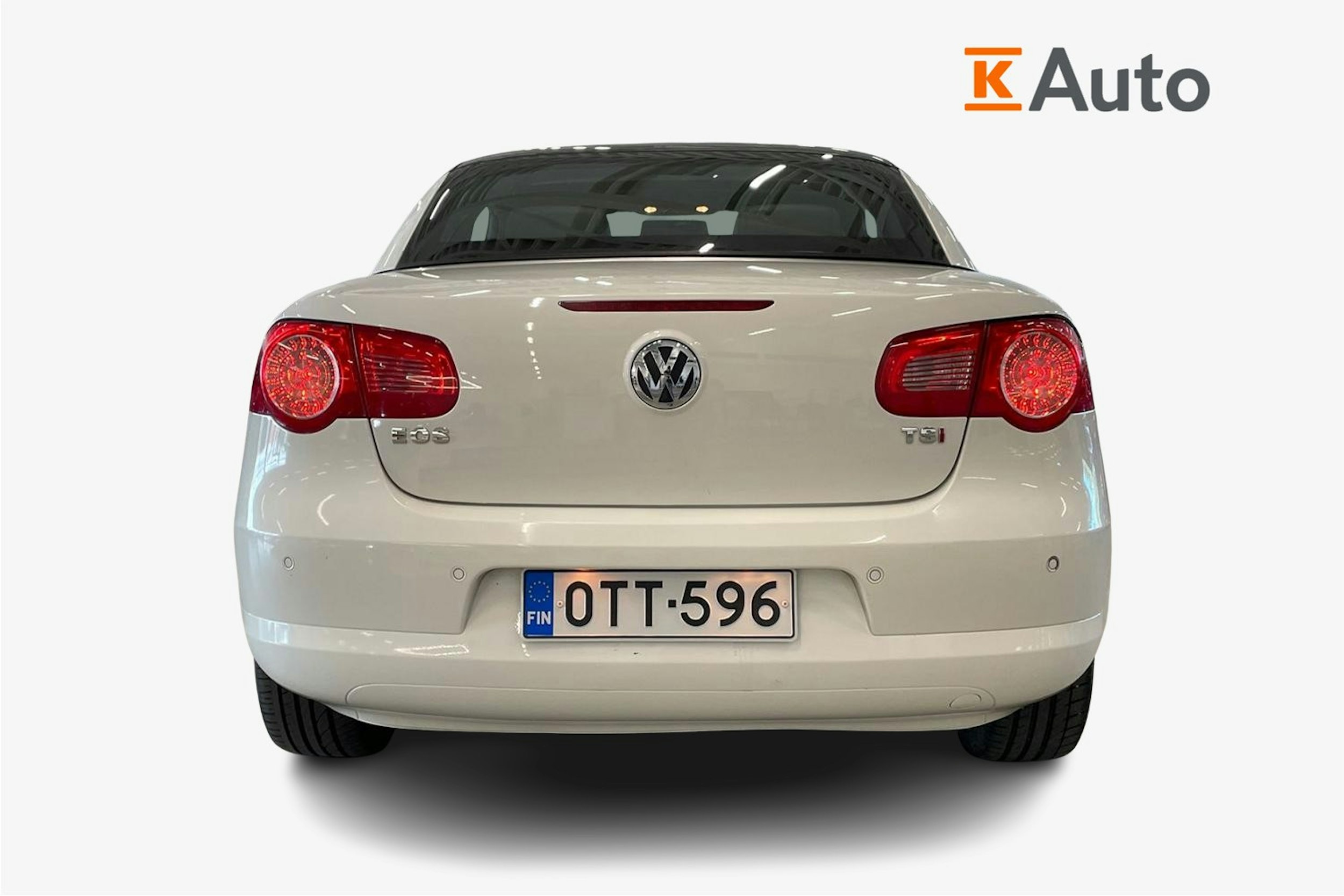 valkoinen Volkswagen Eos 2008 kuva 3.