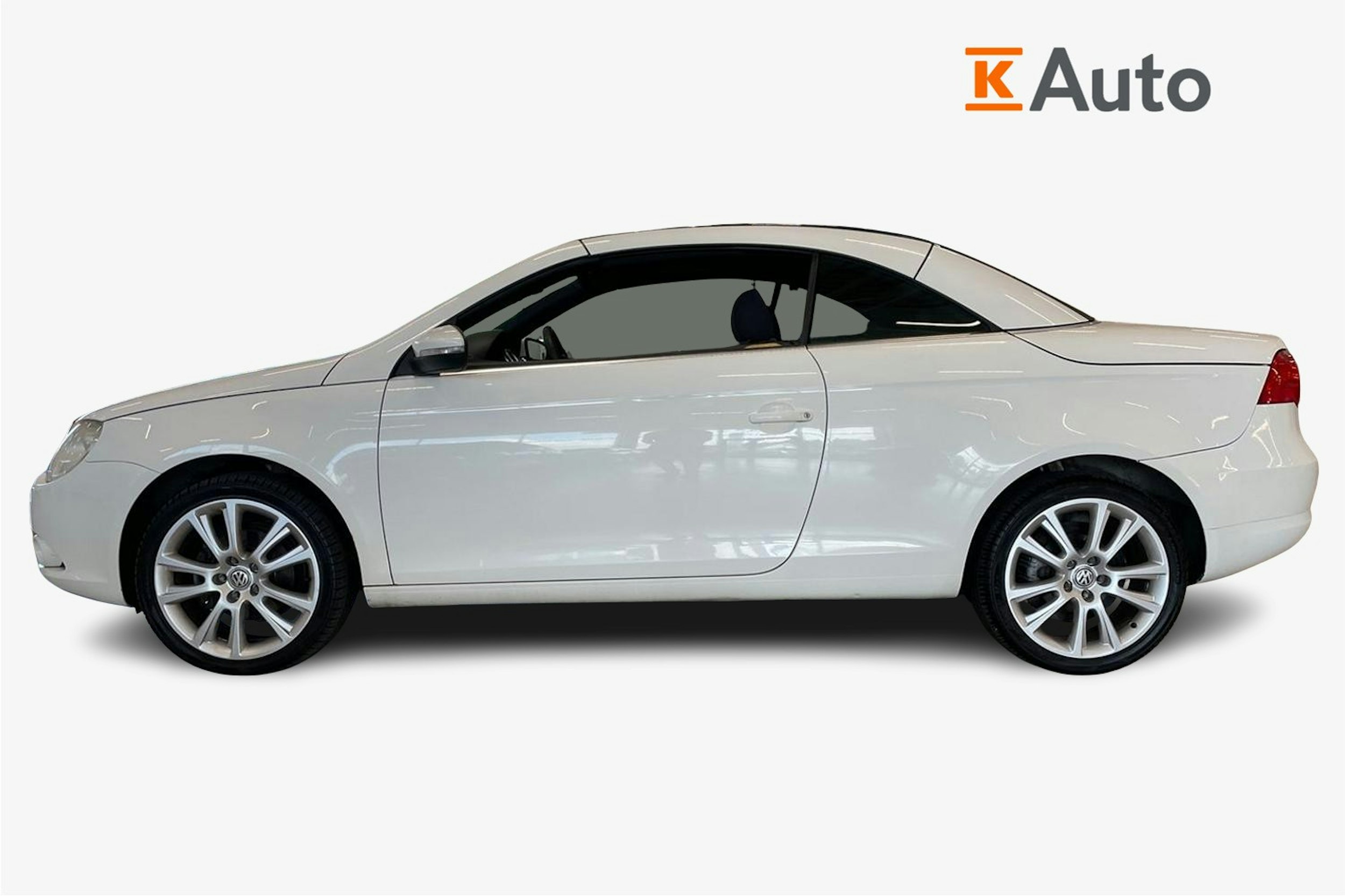 valkoinen Volkswagen Eos 2008 kuva 6.