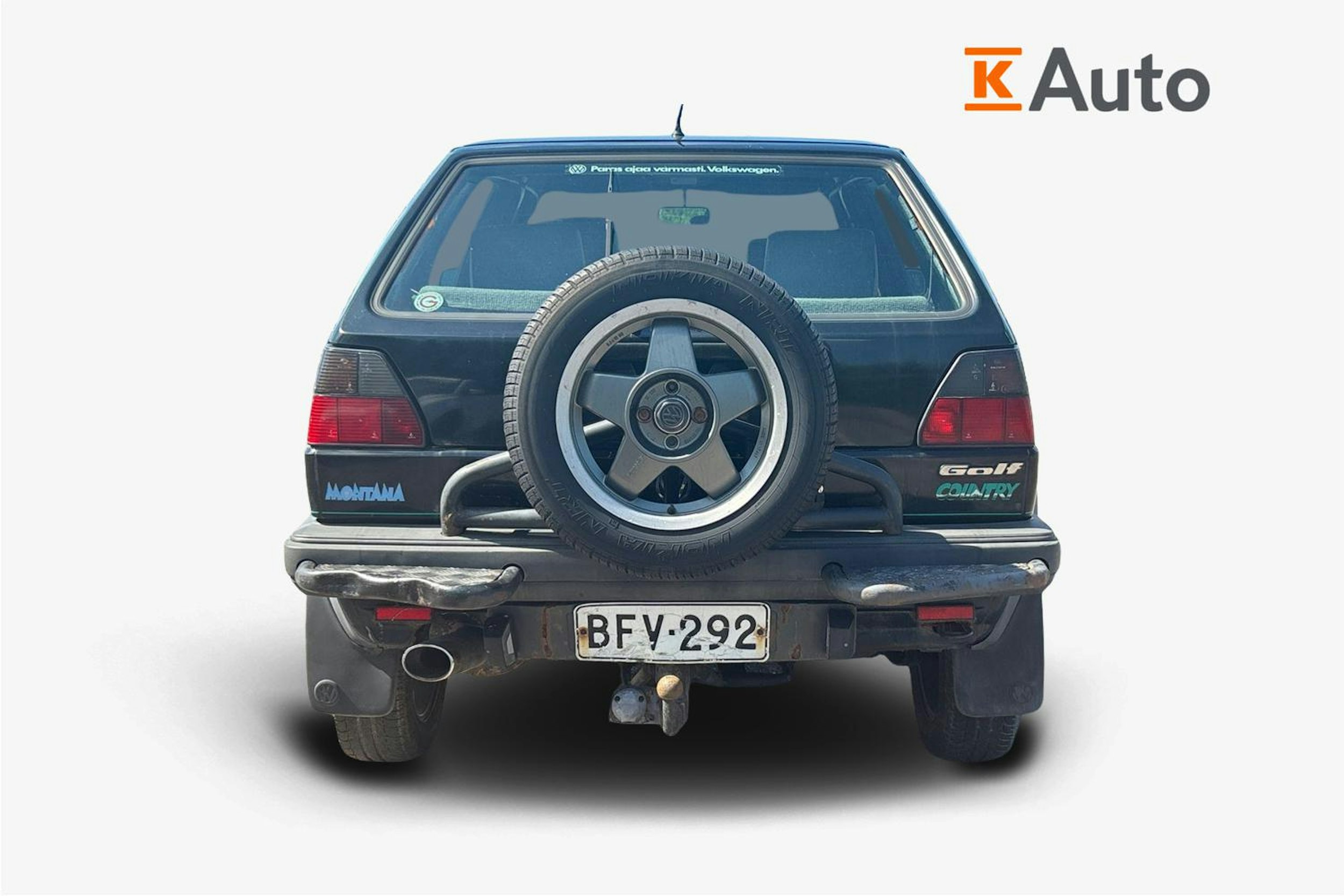 Musta Volkswagen GOLF 1991 kuva 3.