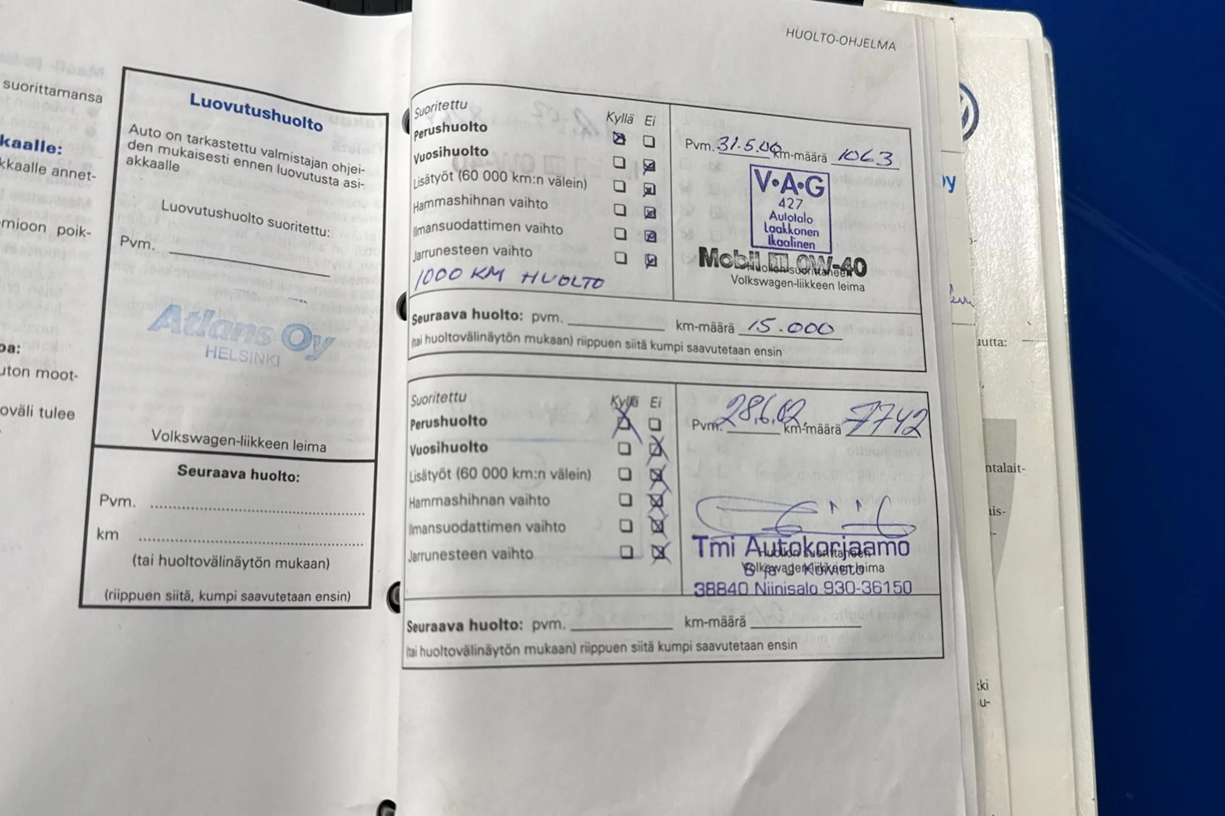 met. sininen Volkswagen Golf 2000 kuva 29.