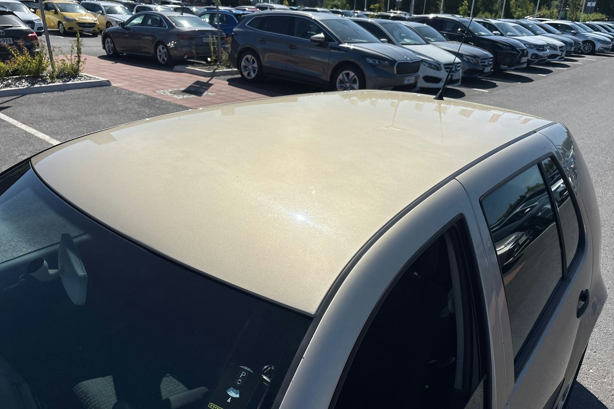 ruskea (beige) Volkswagen Golf 2000 kuva 18.