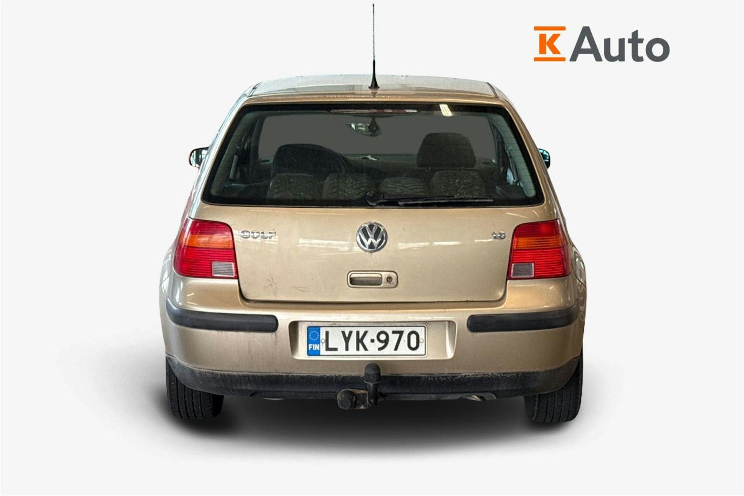 Ruskea (beige) Volkswagen GOLF 2001 kuva 3.