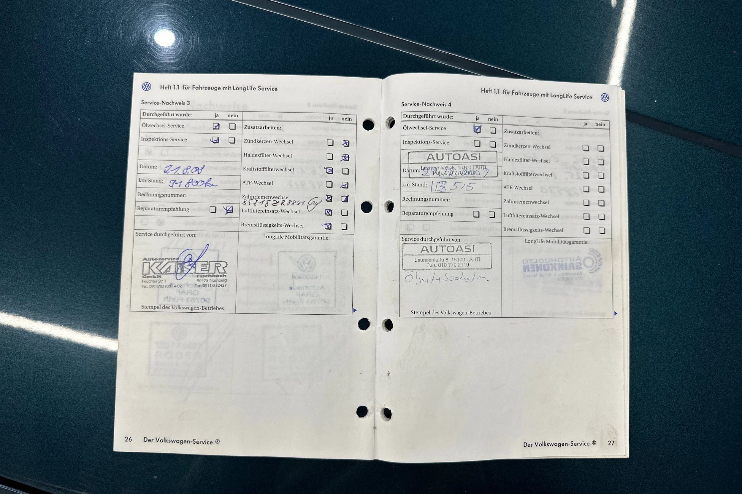 vihreä Volkswagen Golf 2002 kuva 36.