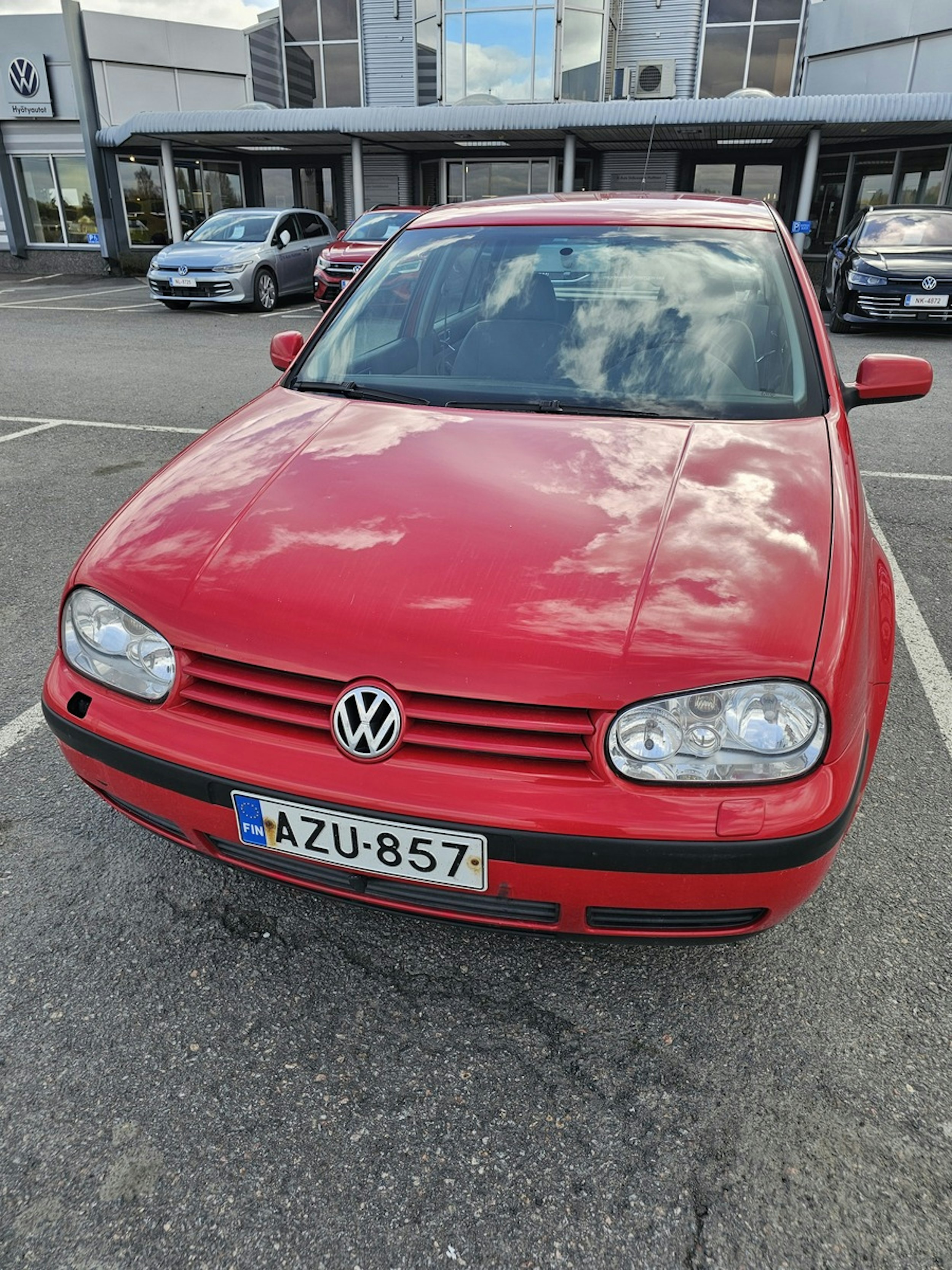 Punainen Volkswagen GOLF 2003 kuva 5.