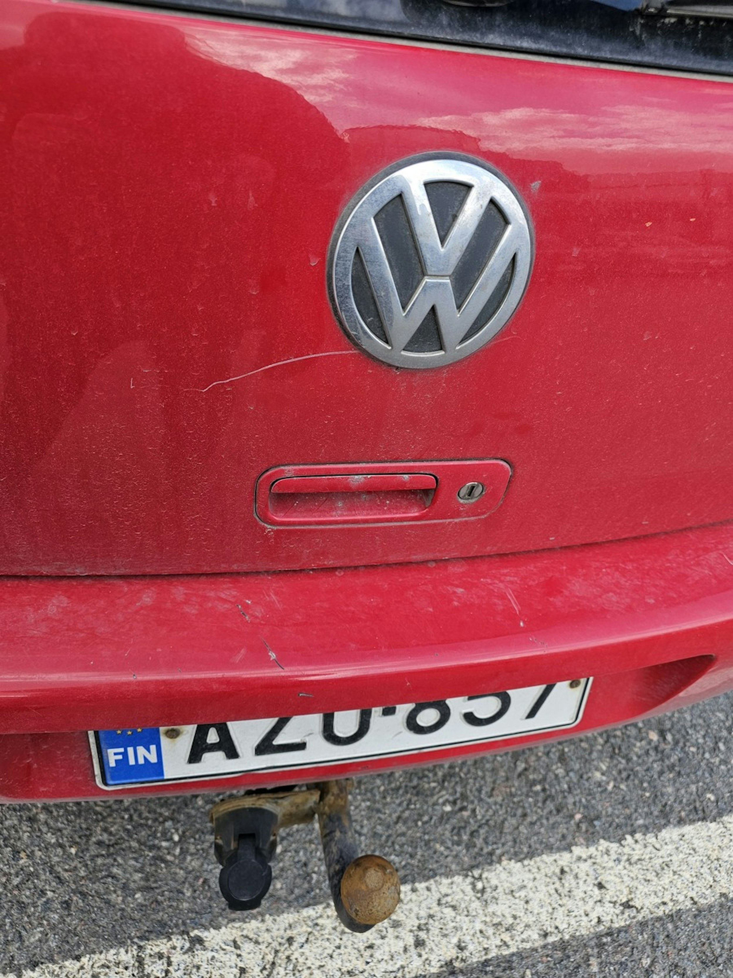 Punainen Volkswagen GOLF 2003 kuva 11.