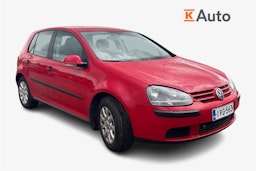 punainen Volkswagen Golf 2004 kuva 1.