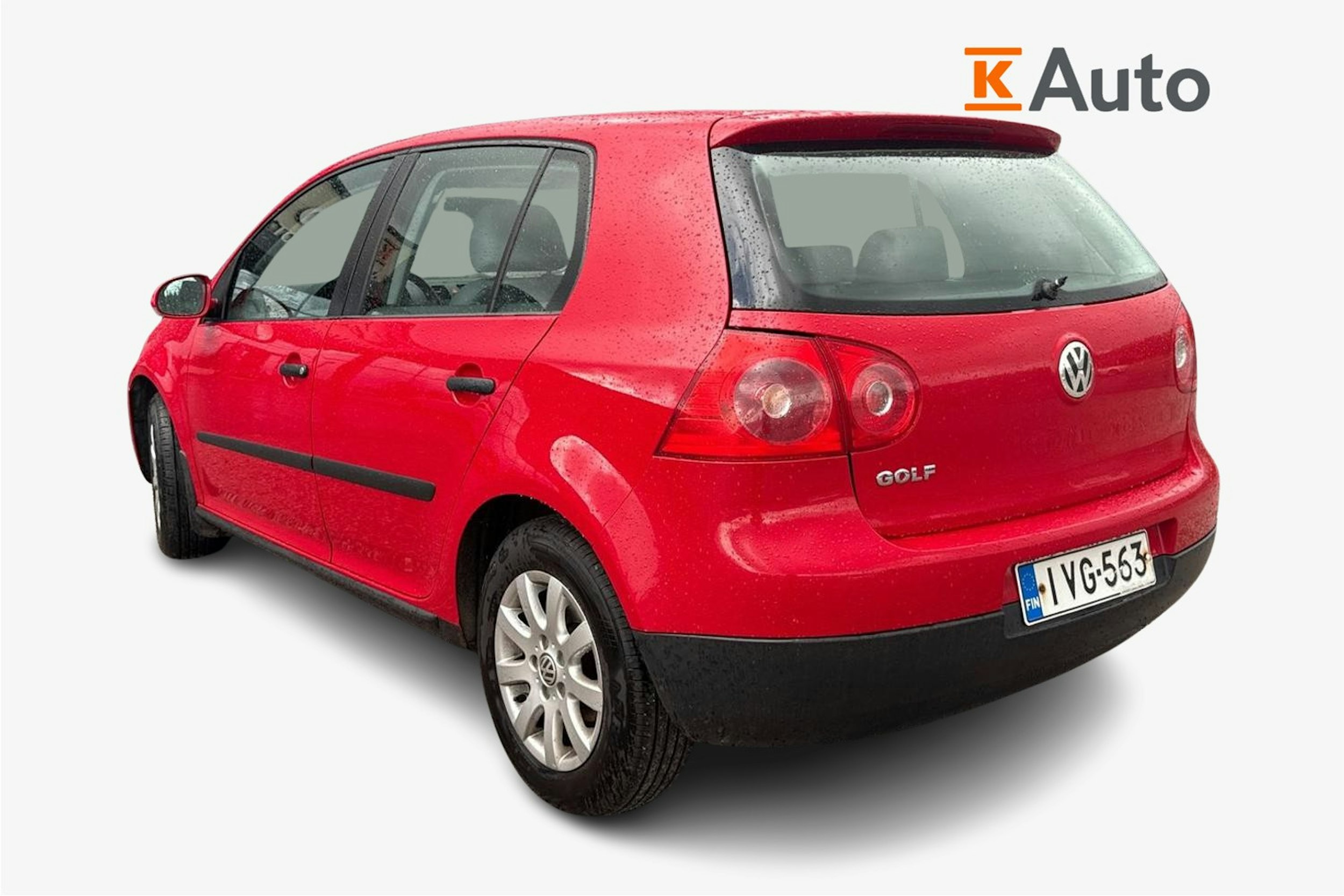 punainen Volkswagen Golf 2004 kuva 2.