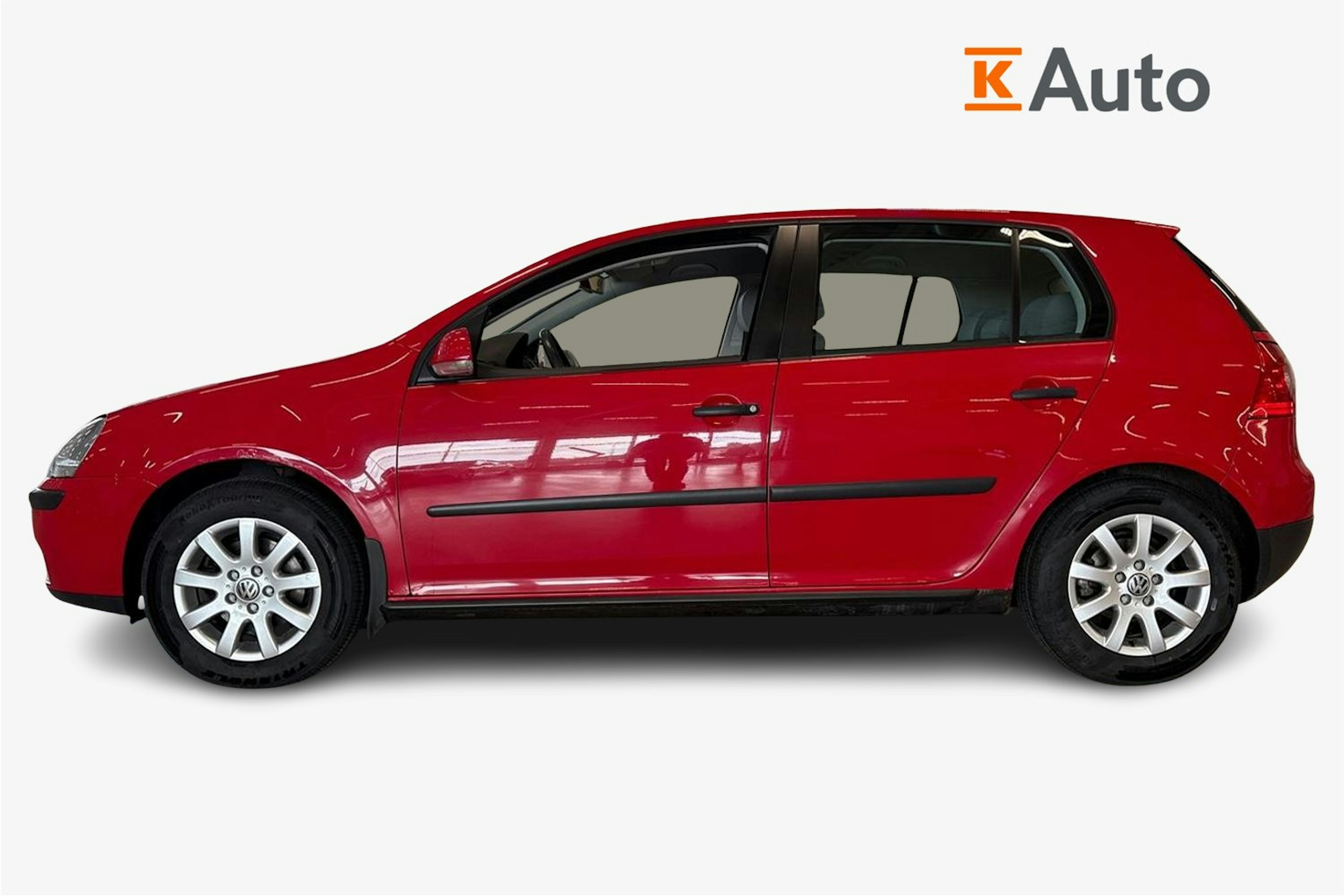 punainen Volkswagen Golf 2004 kuva 6.