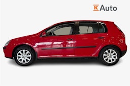 punainen Volkswagen Golf 2004 kuva 6.